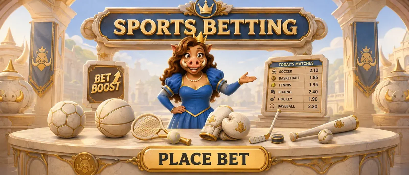 Kingia Sport Bereich